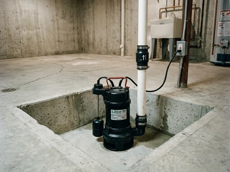 Sump Pump Installation Plumber in Aurora, OH